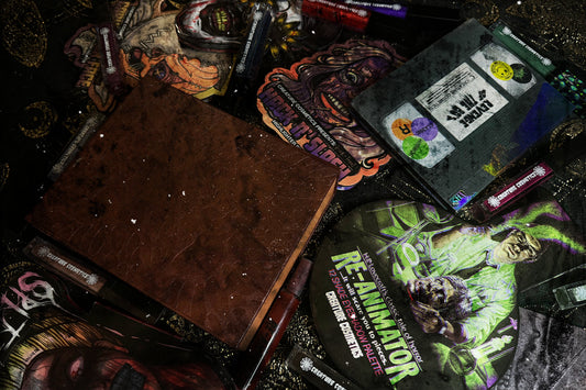 Pile of Creature Cosmetics products