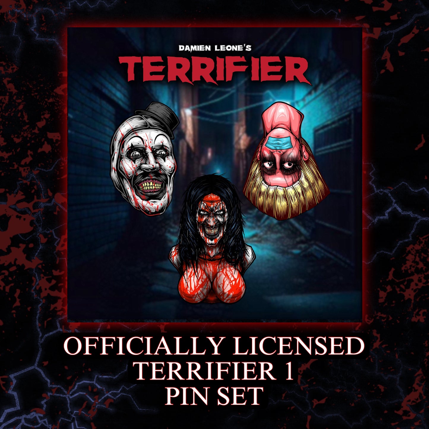 TERRIFIER 1 PIN SET