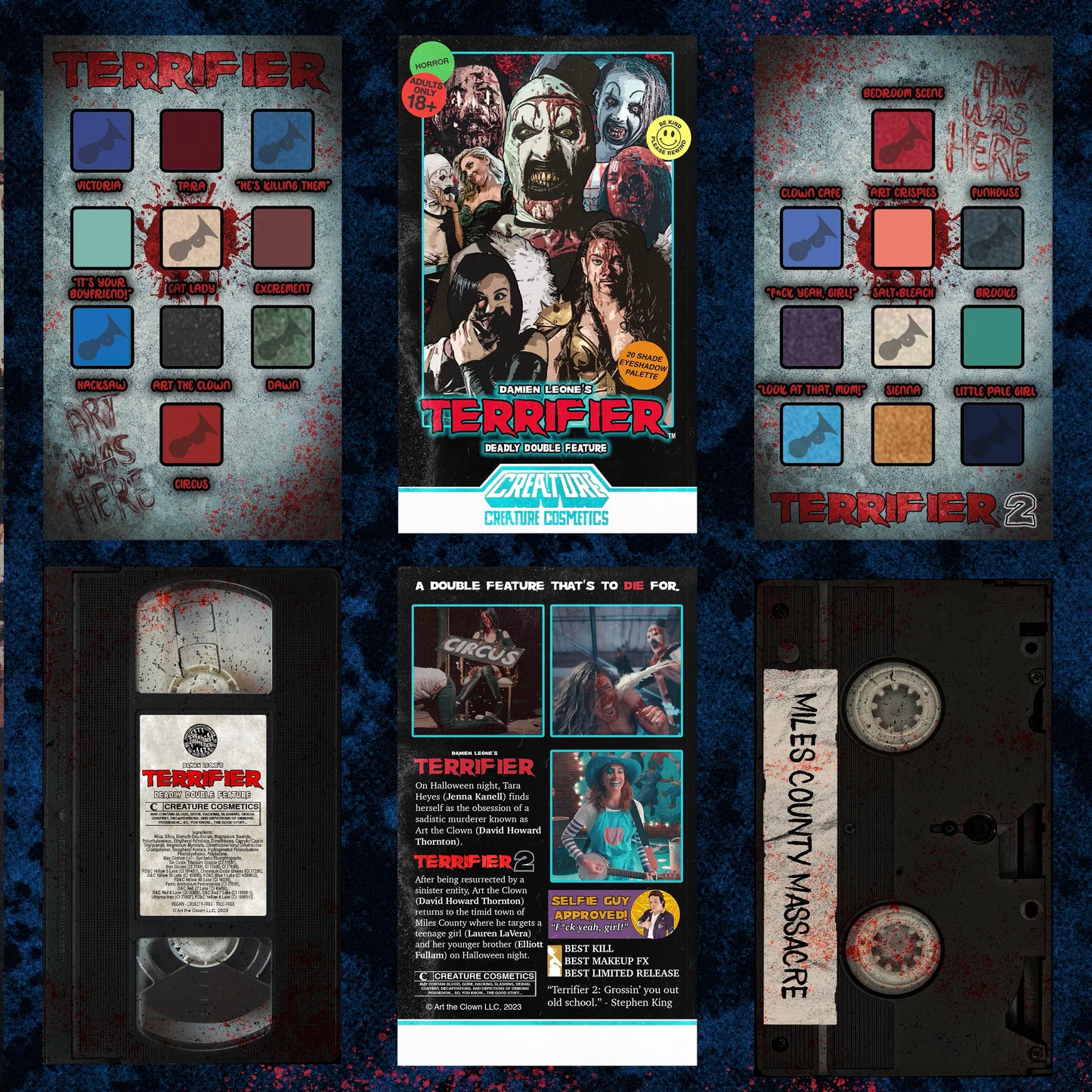 MILES COUNTY MASSACRE MAKEUP PALETTE (PRE-ORDER)
