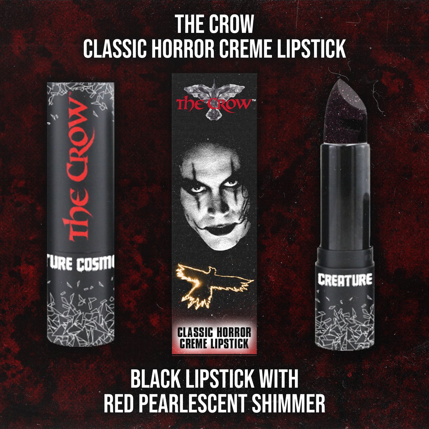 THE CROW CLASSIC HORROR CRÉME LIPSTICK