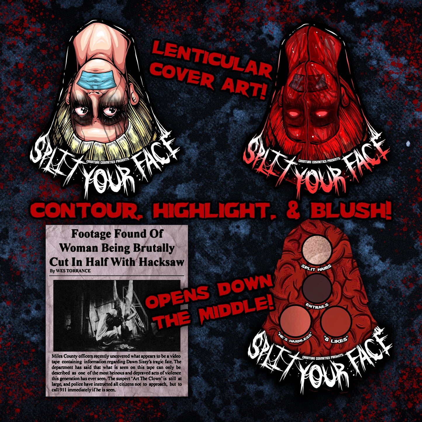SPLIT YOUR FACE PALETTE (PRE-ORDER)