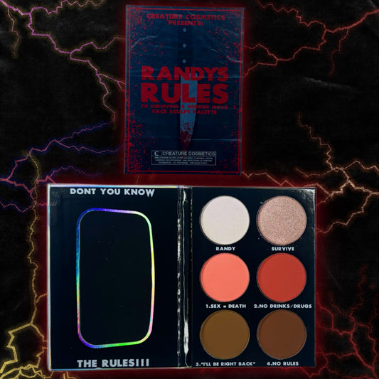 PALETA DE ESCULTURA CON REGLAS DE RANDY