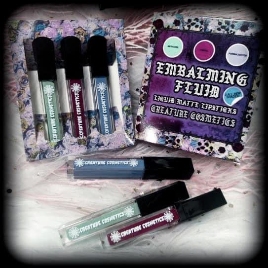 LÍQUIDO PARA EMBALSAMAR, SET DE LABIOS