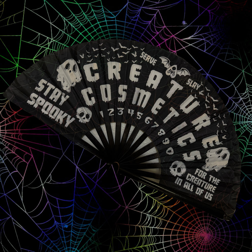 CREATURE COSMETICS HAND FAN – Creature Cosmetics LLC